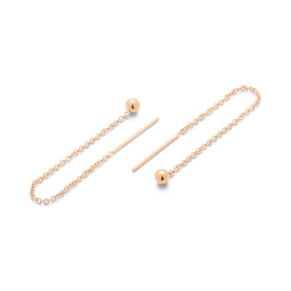 Ball Threader Earrings