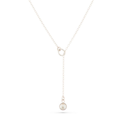 Ballerina Necklace in Silver
