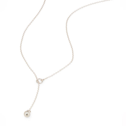 Ballerina Necklace in Silver
