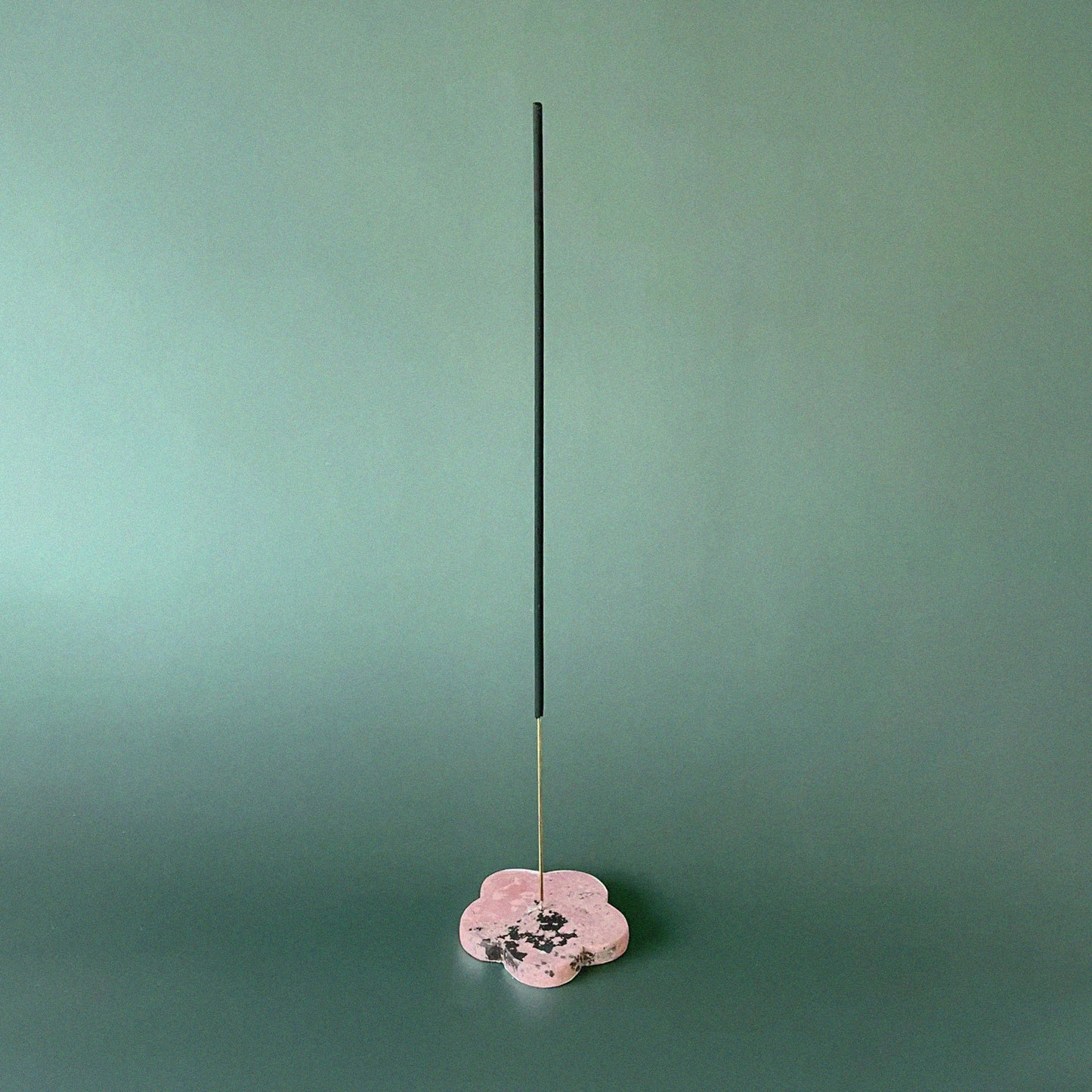 Incense Burner - Rhodonite Flower