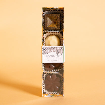 Artisanal Chocolate Box, 4pk