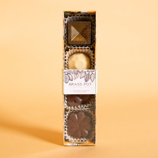 Artisanal Chocolate Box, 4pk