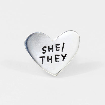 Adam J Kurtz Pronoun Pin