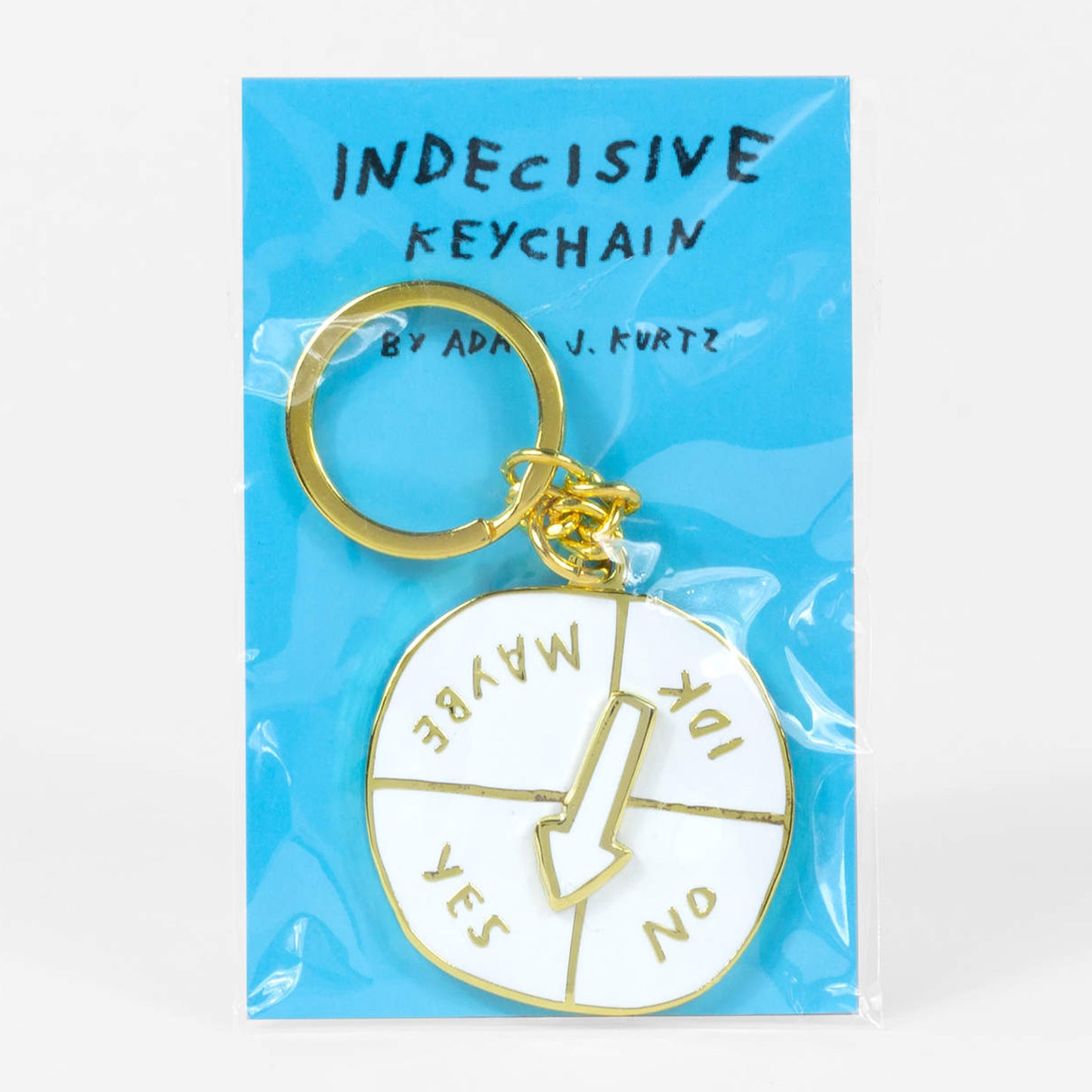 Adam J Kurtz Indecisive Spinner Keychain