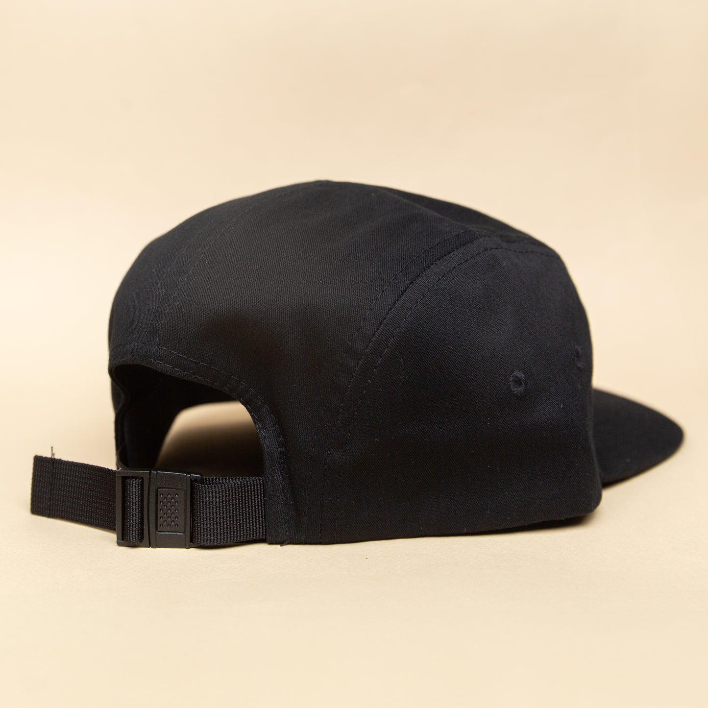 Abstract Landscape 5 Panel Hat (Black)