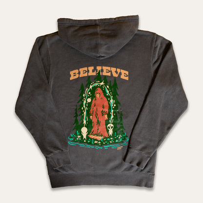 Believe Bigfoot Hoodie (Black)