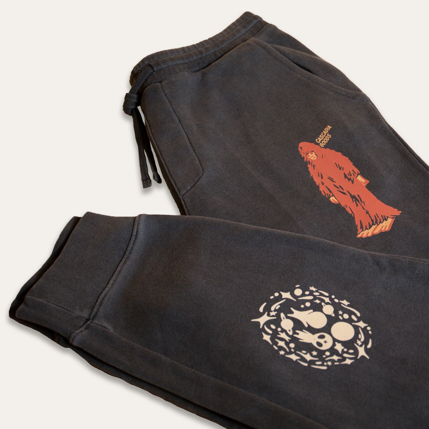 Believe Bigfoot Sweatpants (Black)