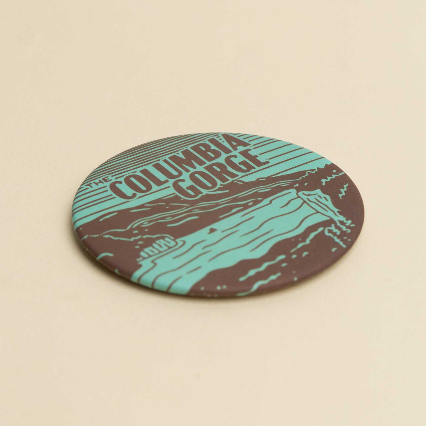 Columbia Gorge Cork Coaster