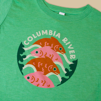 Columbia River Fish Kids Tee