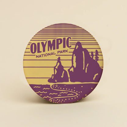 Olympic NP Cork Coaster