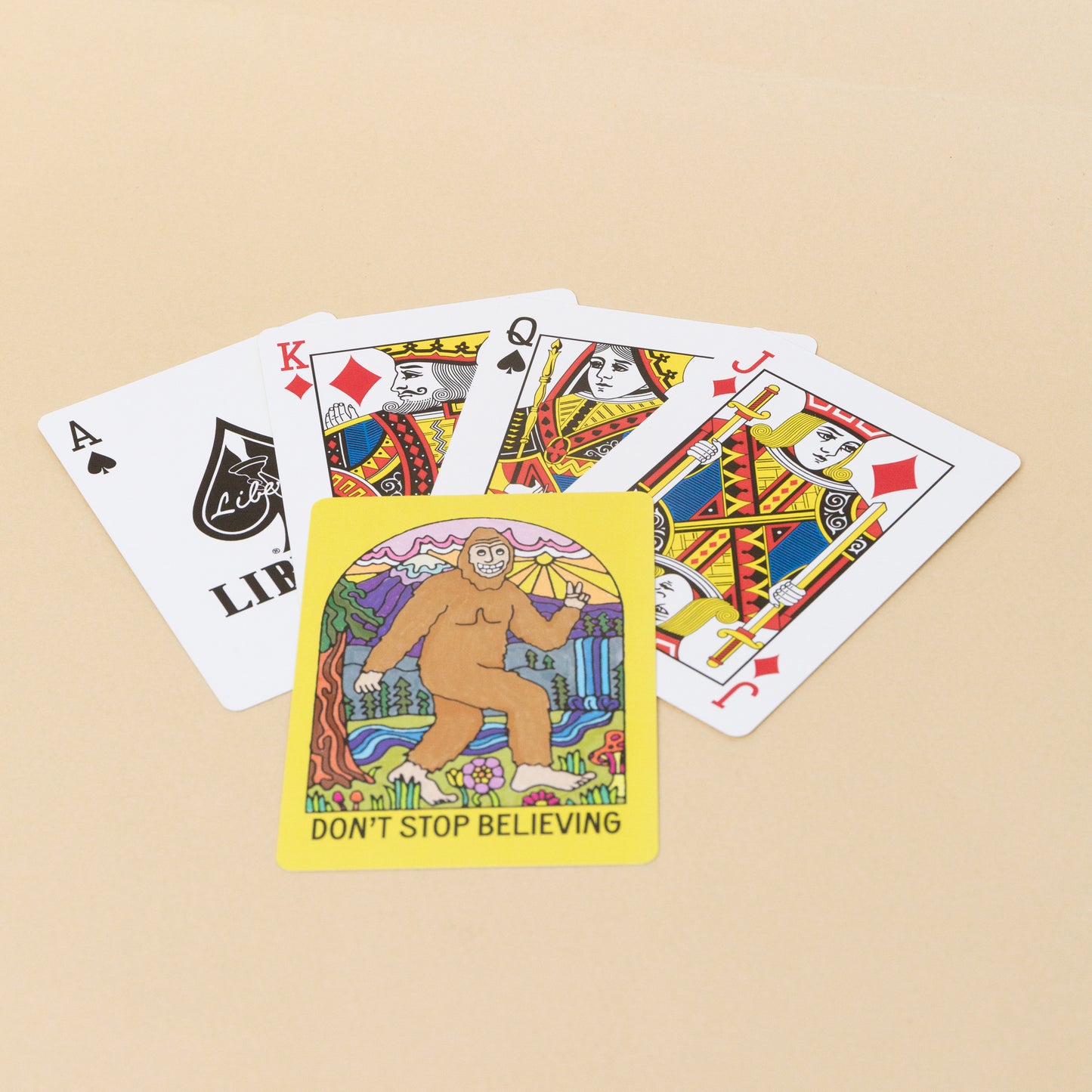 Bigfoot Playing Cards