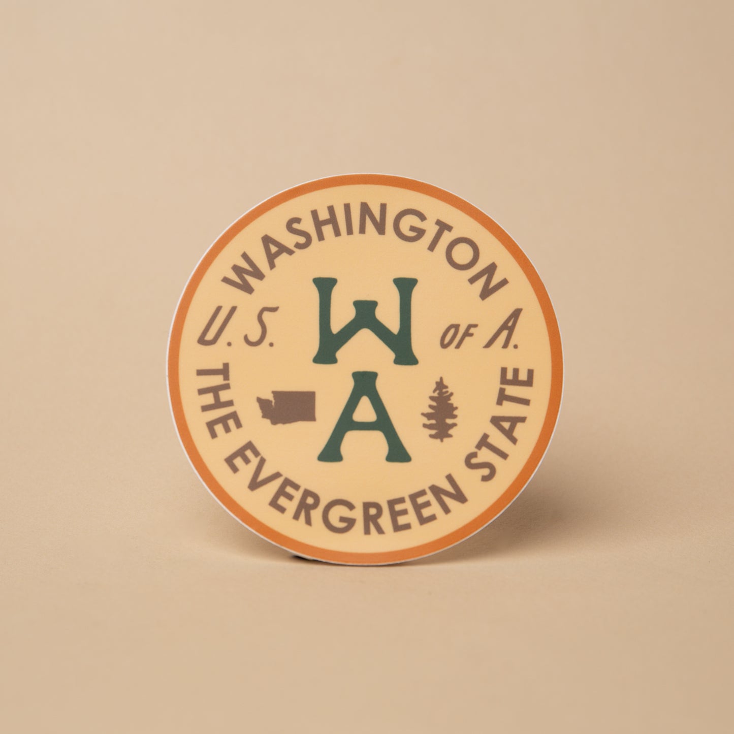 Washington Badge Sticker