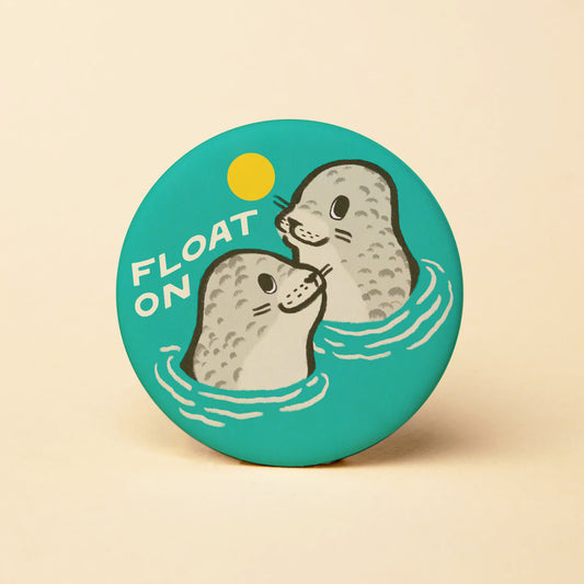 Harbor Seal Round Magnet