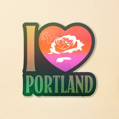 I Heart Portland Sticker
