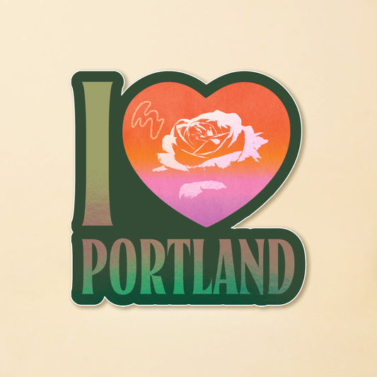 I Heart Portland Sticker
