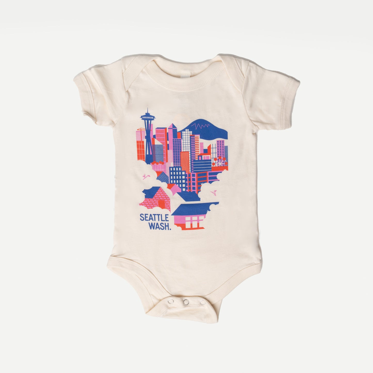 Seattle Skyline Onesie