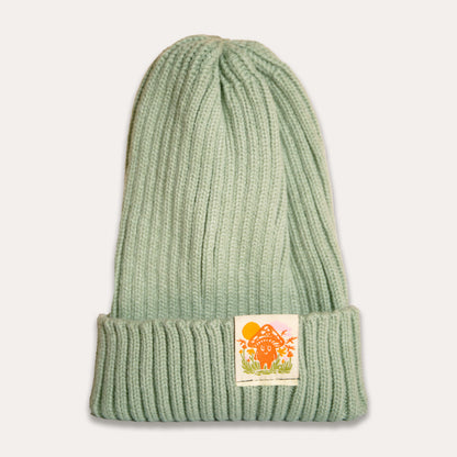 Little Mushroom Kids Beanie (Green)