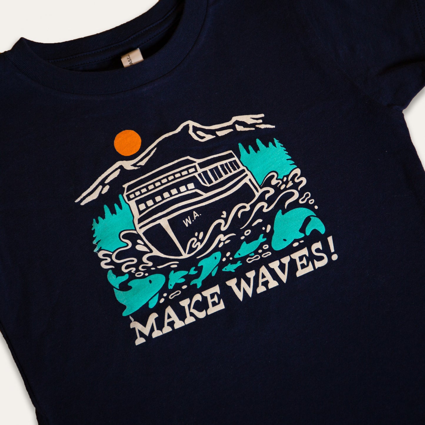 Make Waves Kids Tee