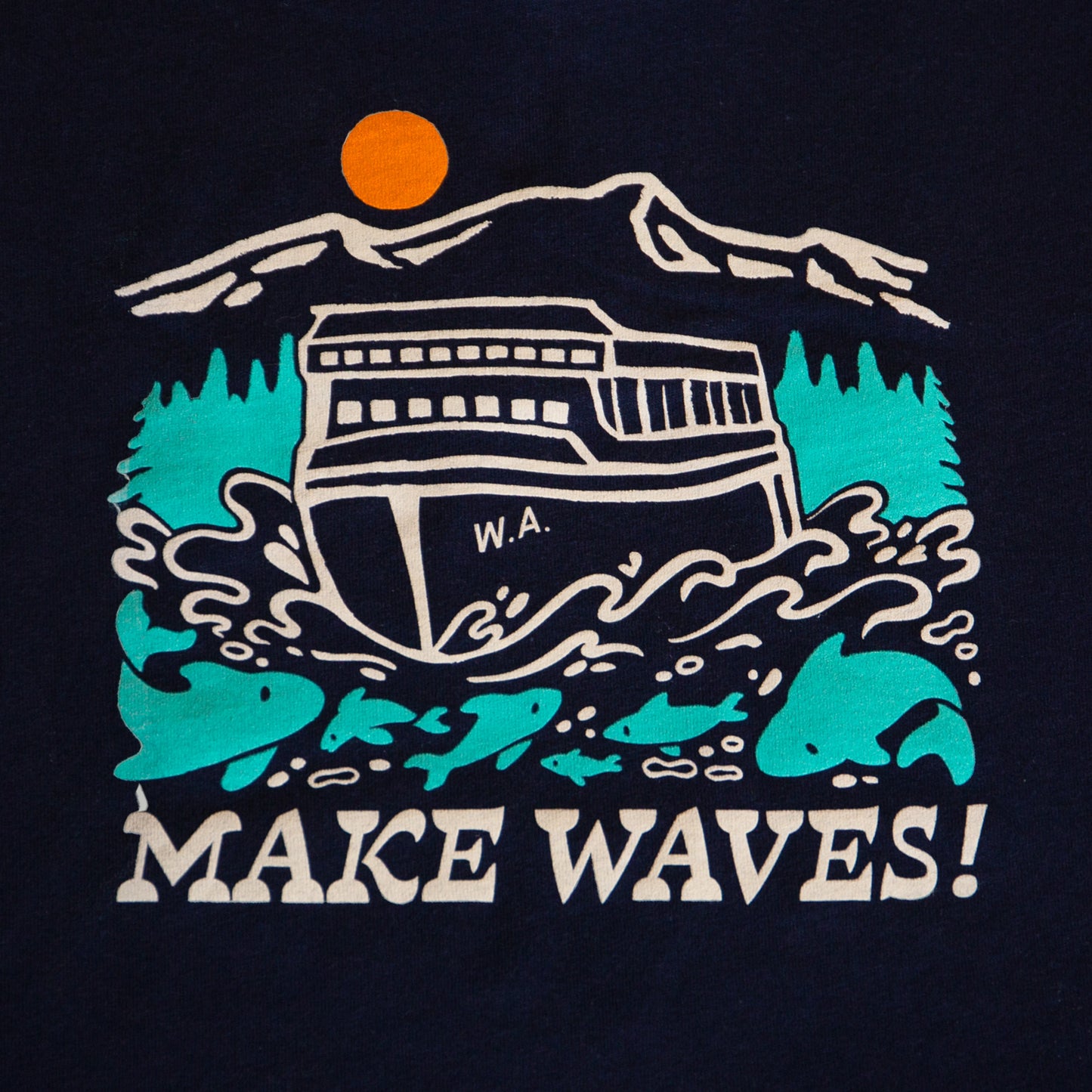Make Waves Kids Tee