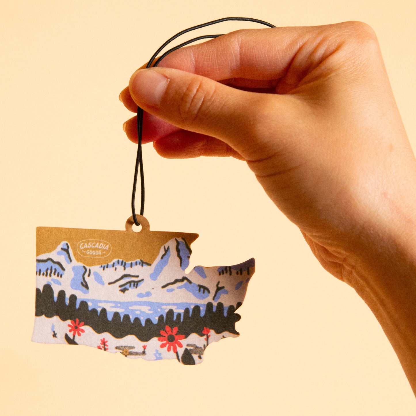 WA Mountain Lake Air Freshener