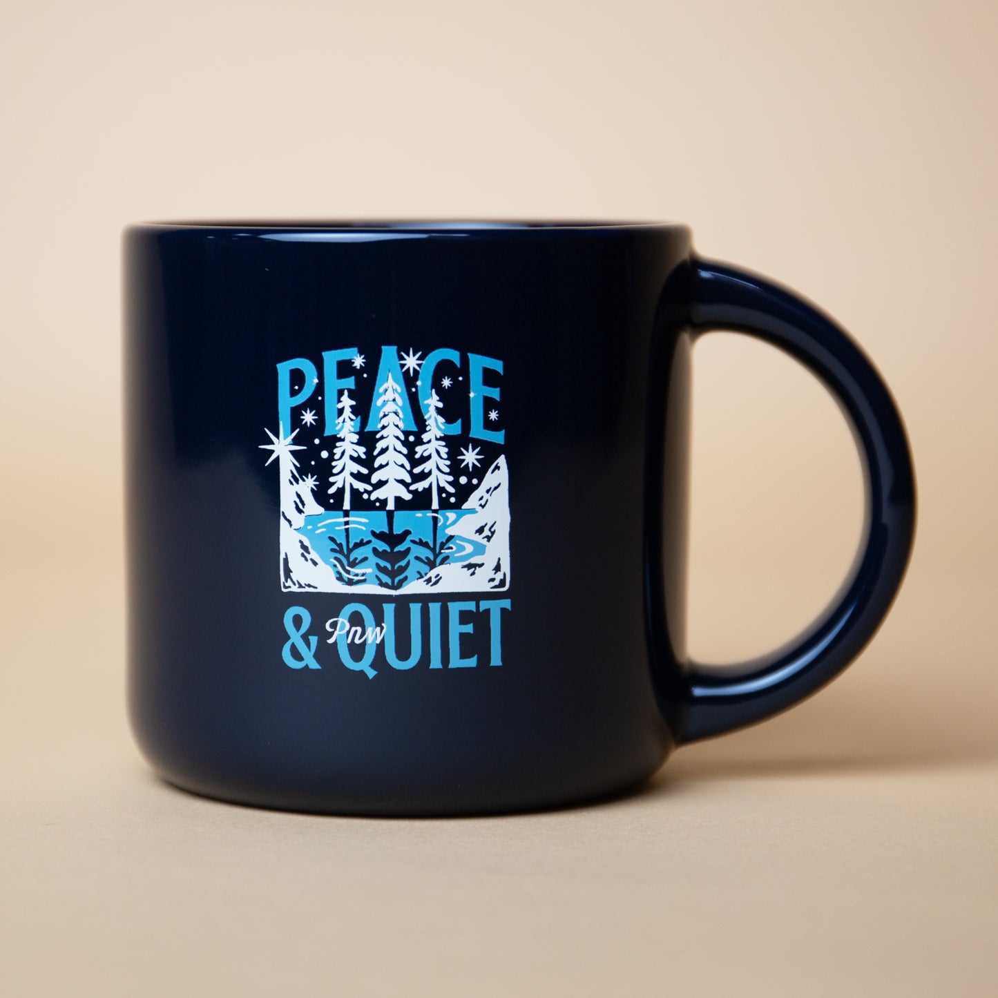 Peace & Quiet PNW Mug