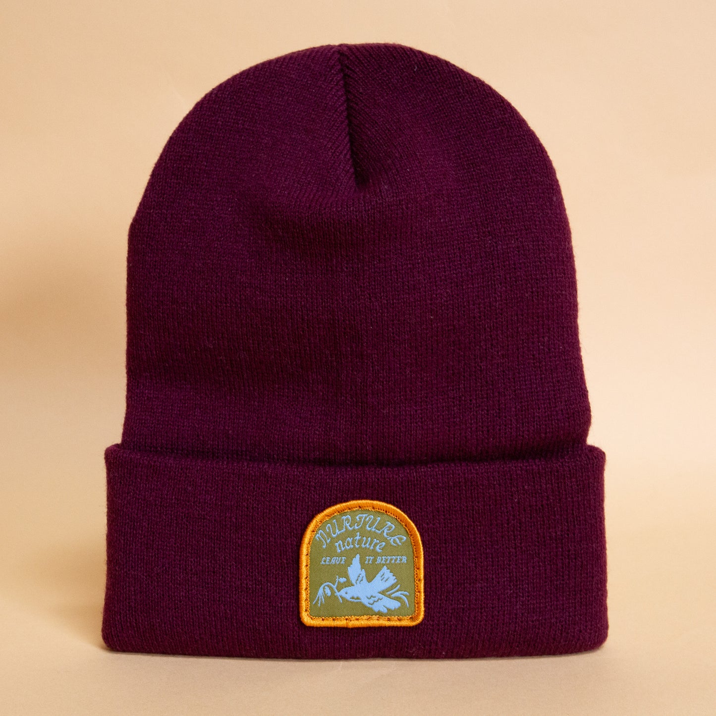 Nurture Nature Beanie (Maroon)