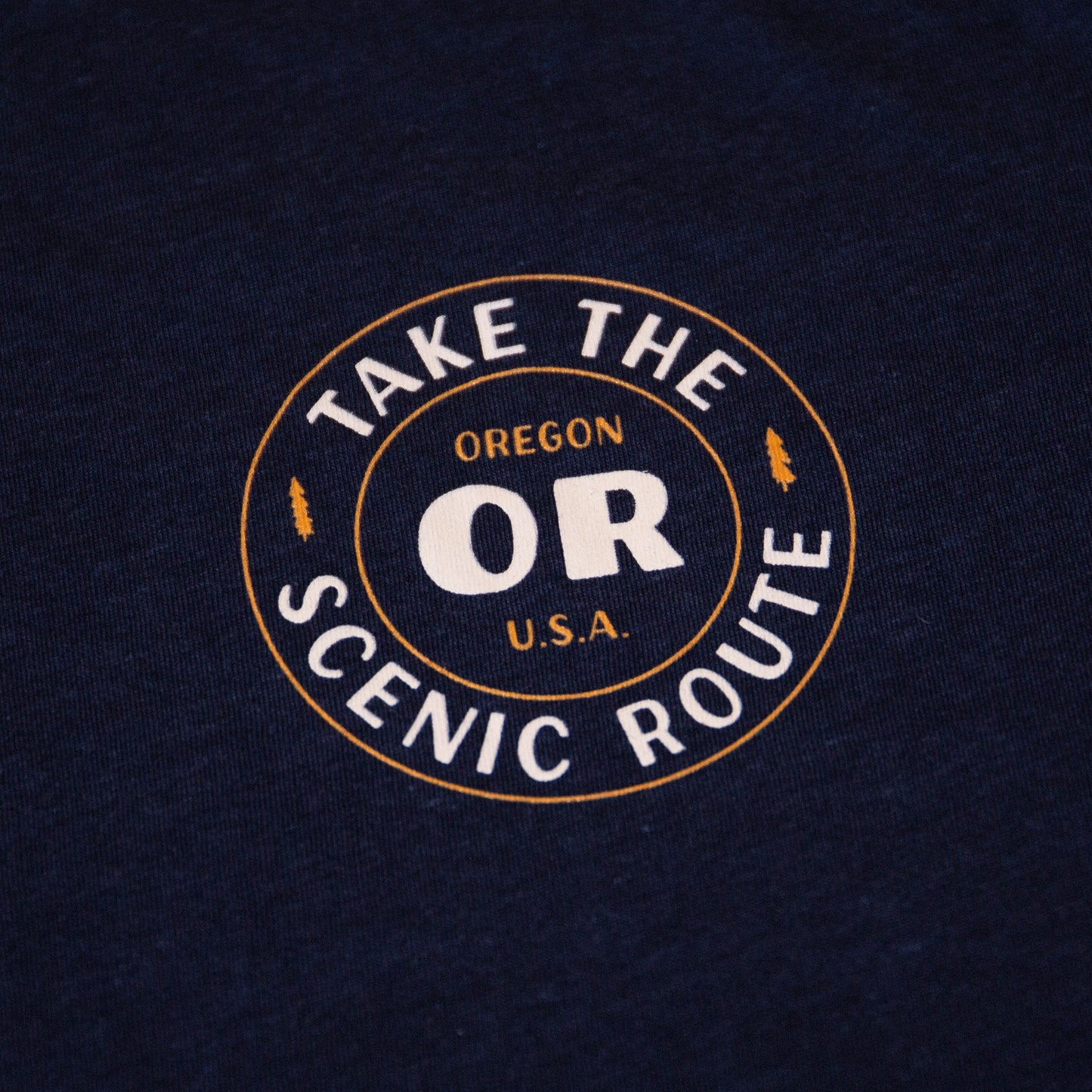 OR Scenic Route Unisex Shirt (Navy)