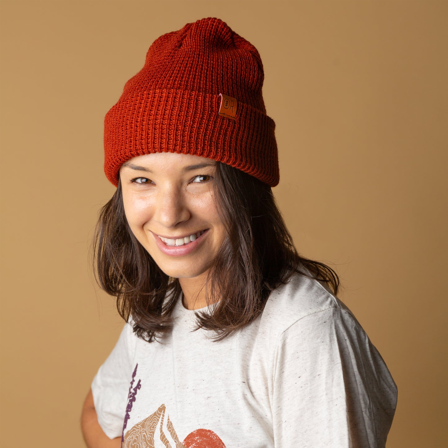 OR Fir Beanie (Rust)