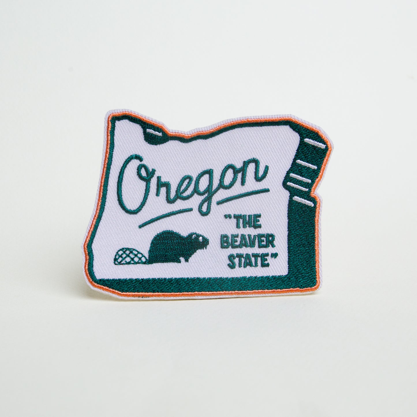 Oregon Beaver Sign Patch