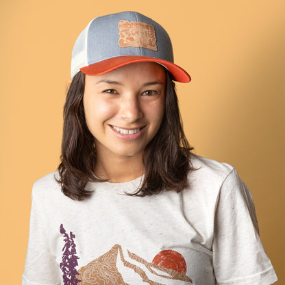 OR Adventures Hat (Grey/Orange)