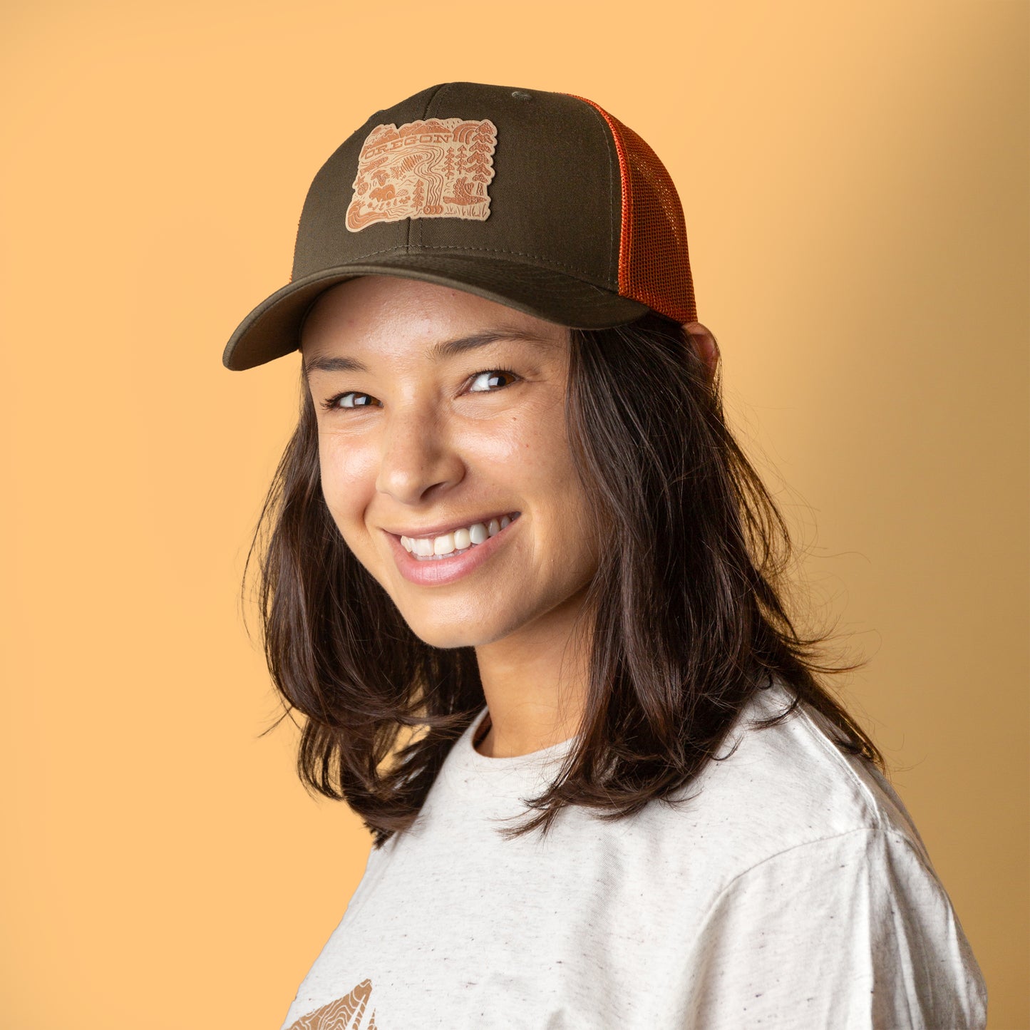 OR Adventures Hat (Green/Orange)