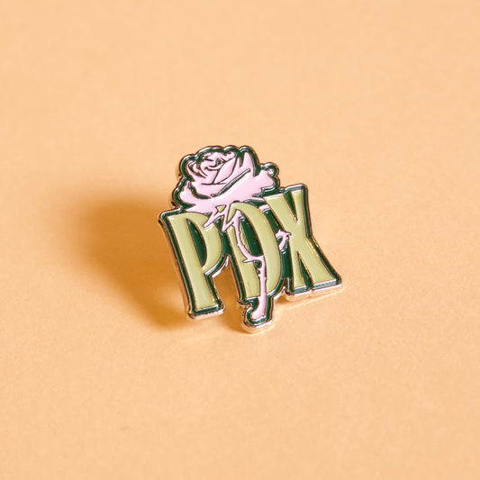 PDX Rose Pin