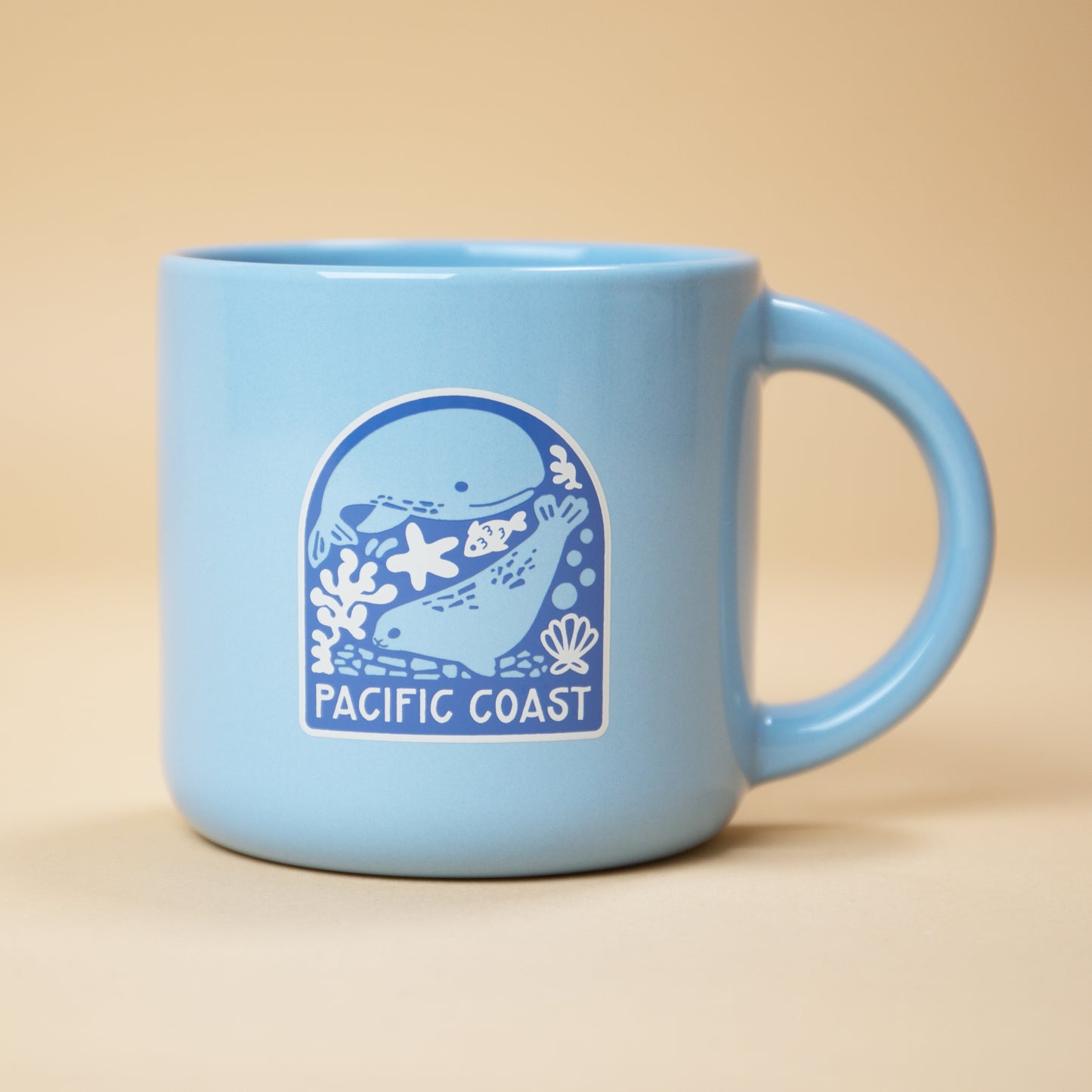 Pac Coast Sea Life Mug