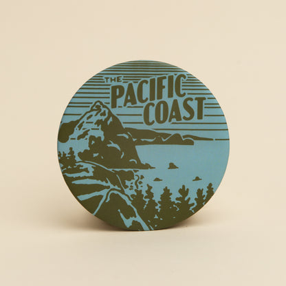 Pacific Coast Cork Coaster