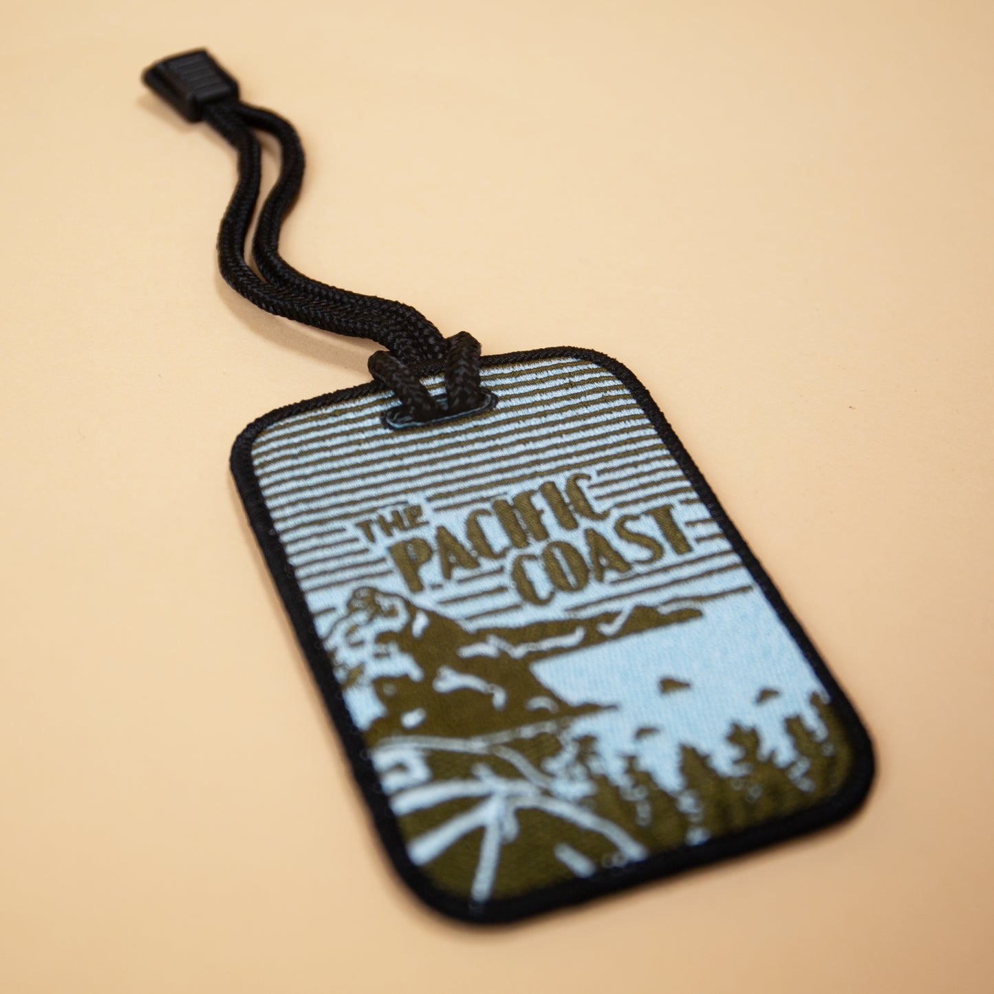 Pacific Coast Patch Luggage Tag