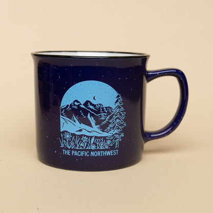 PNW Landscape Camp Mug