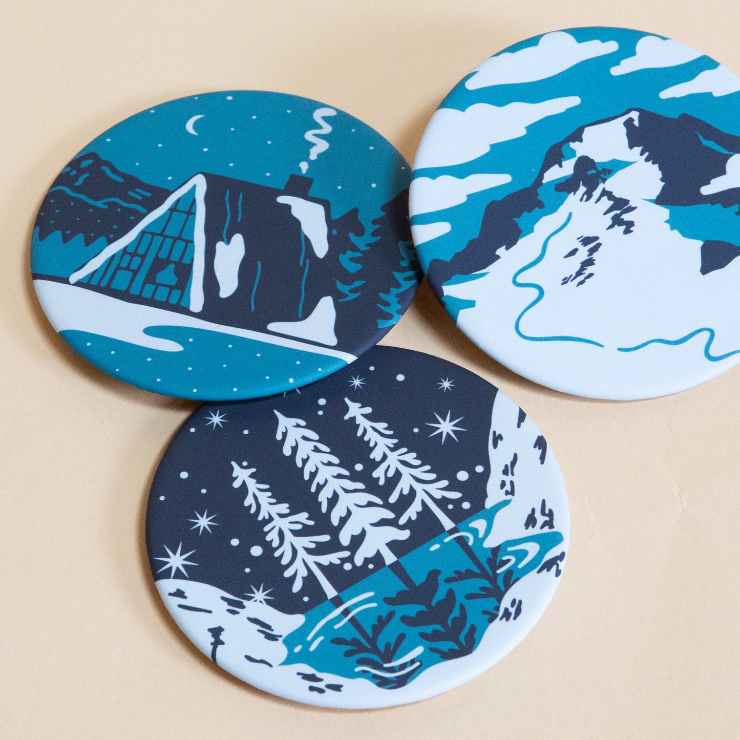 Peace & Quiet Coaster