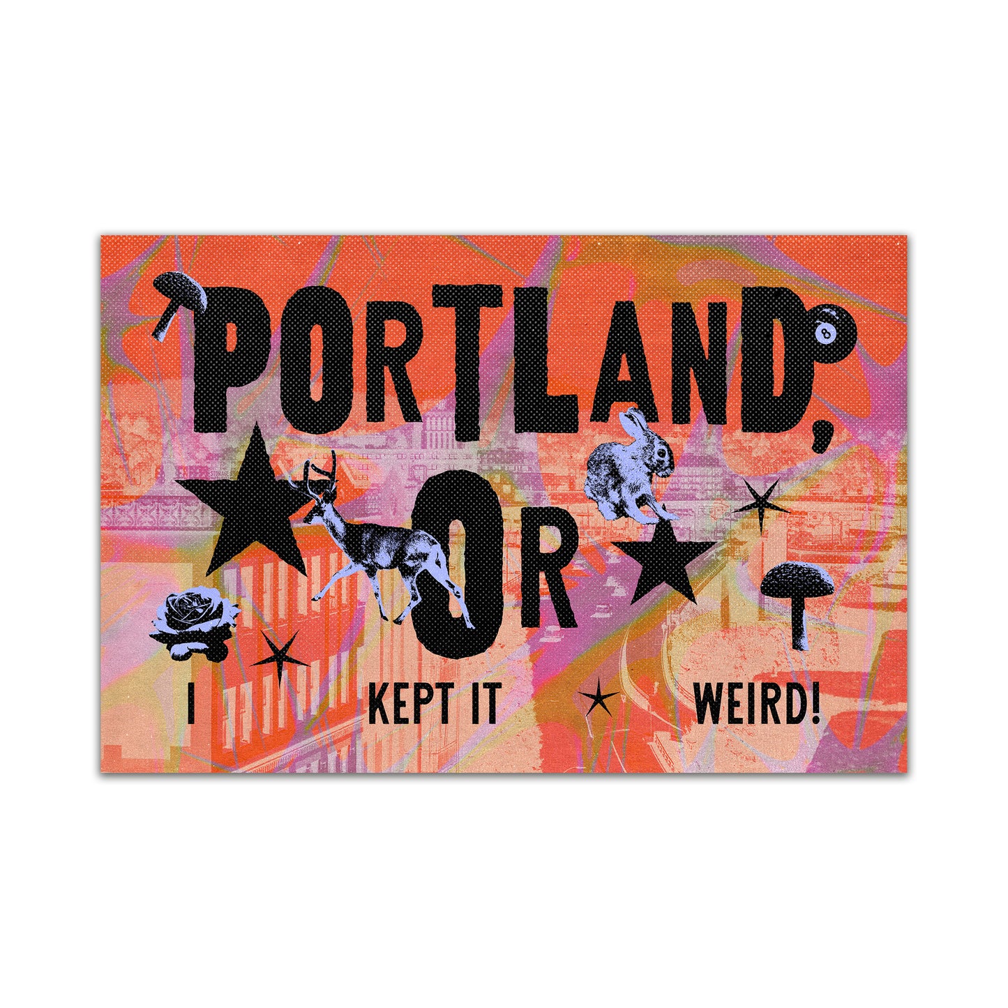 Portland Weird Postcard