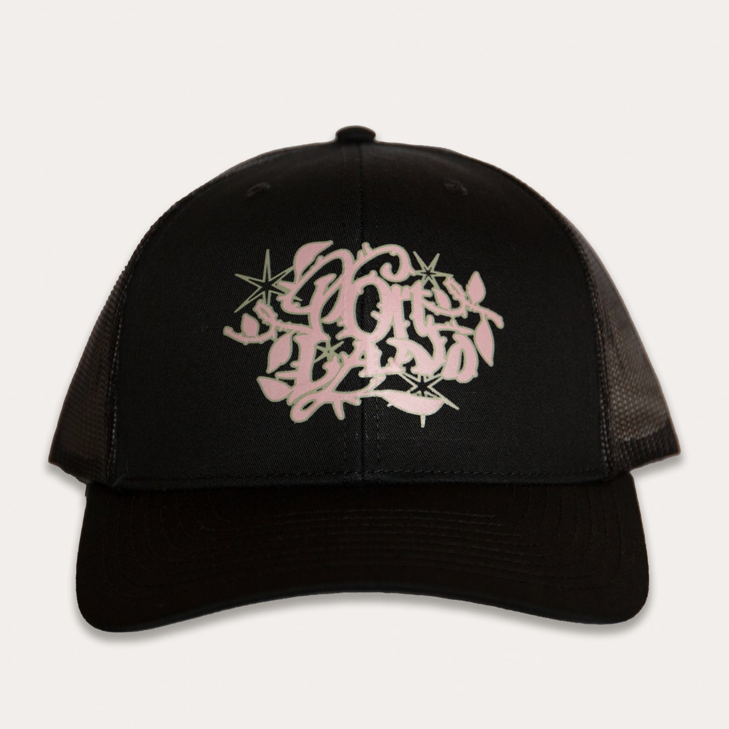Portland Roses & Thorns Hat (Black)