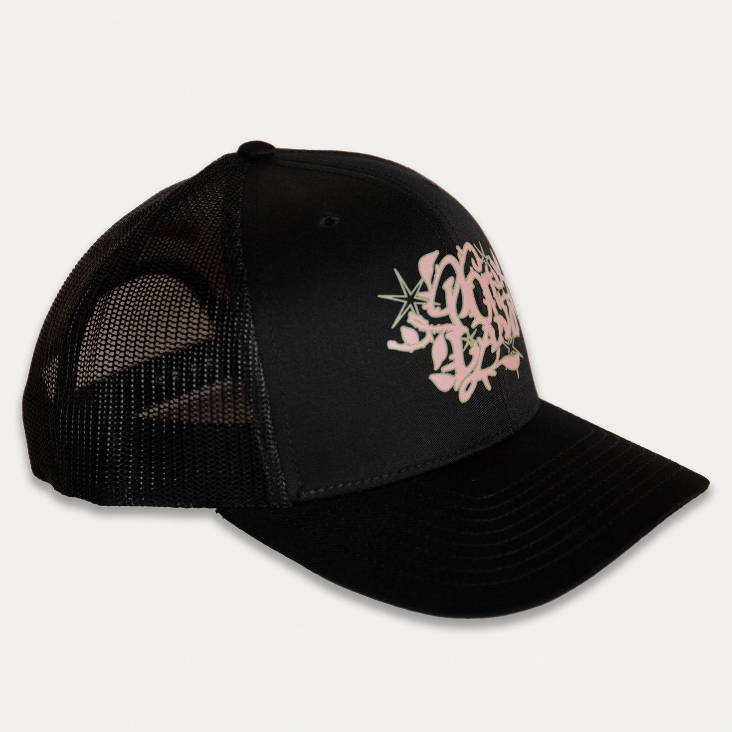 Portland Roses & Thorns Hat (Black)