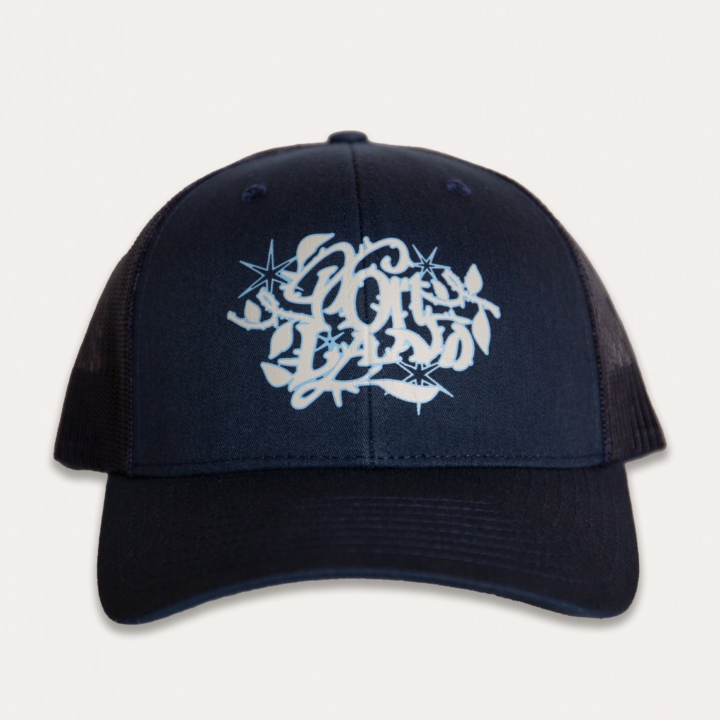 Portland Roses & Thorns Hat (Navy)