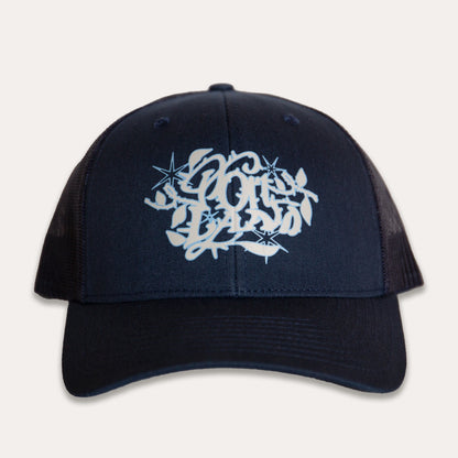 Portland Roses & Thorns Hat (Navy)