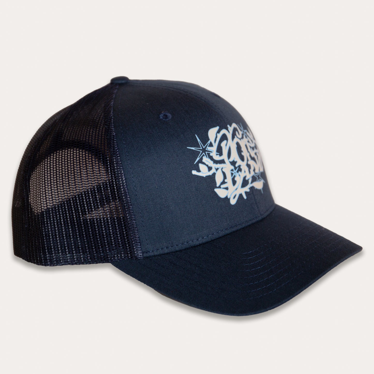 Portland Roses & Thorns Hat (Navy)