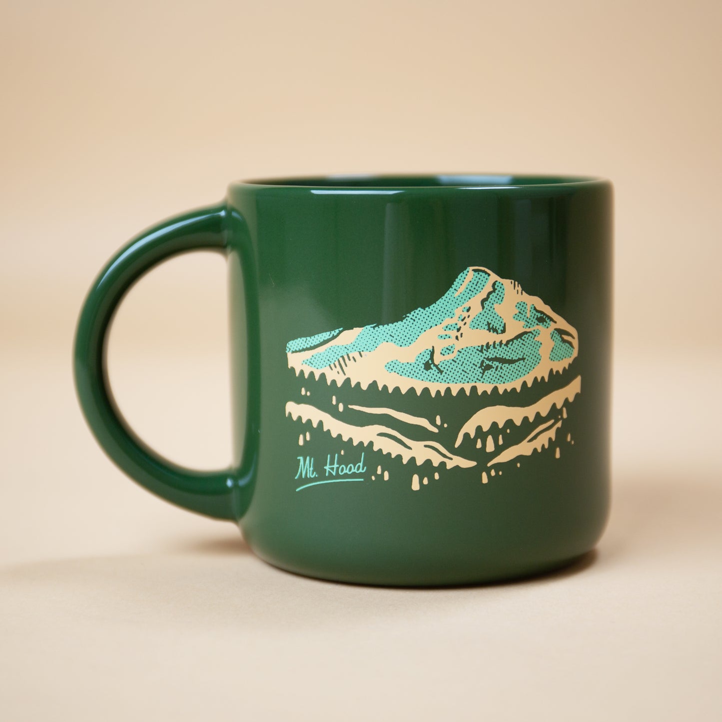 Retro Mt. Hood Mug