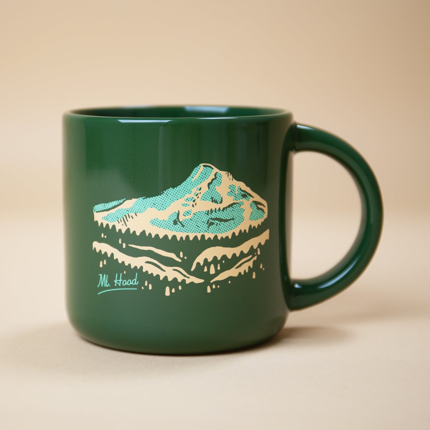 Retro Mt. Hood Mug