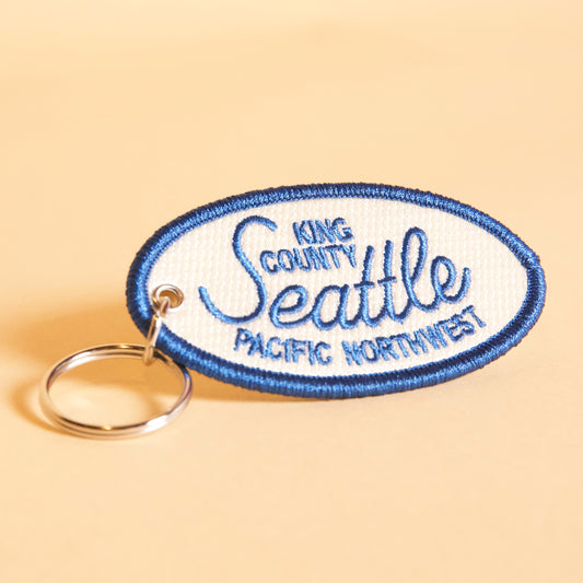 Seattle King County Patch Keychain