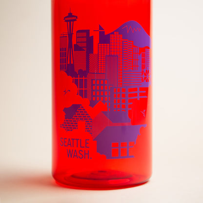 Seattle Skyline Water Bottle