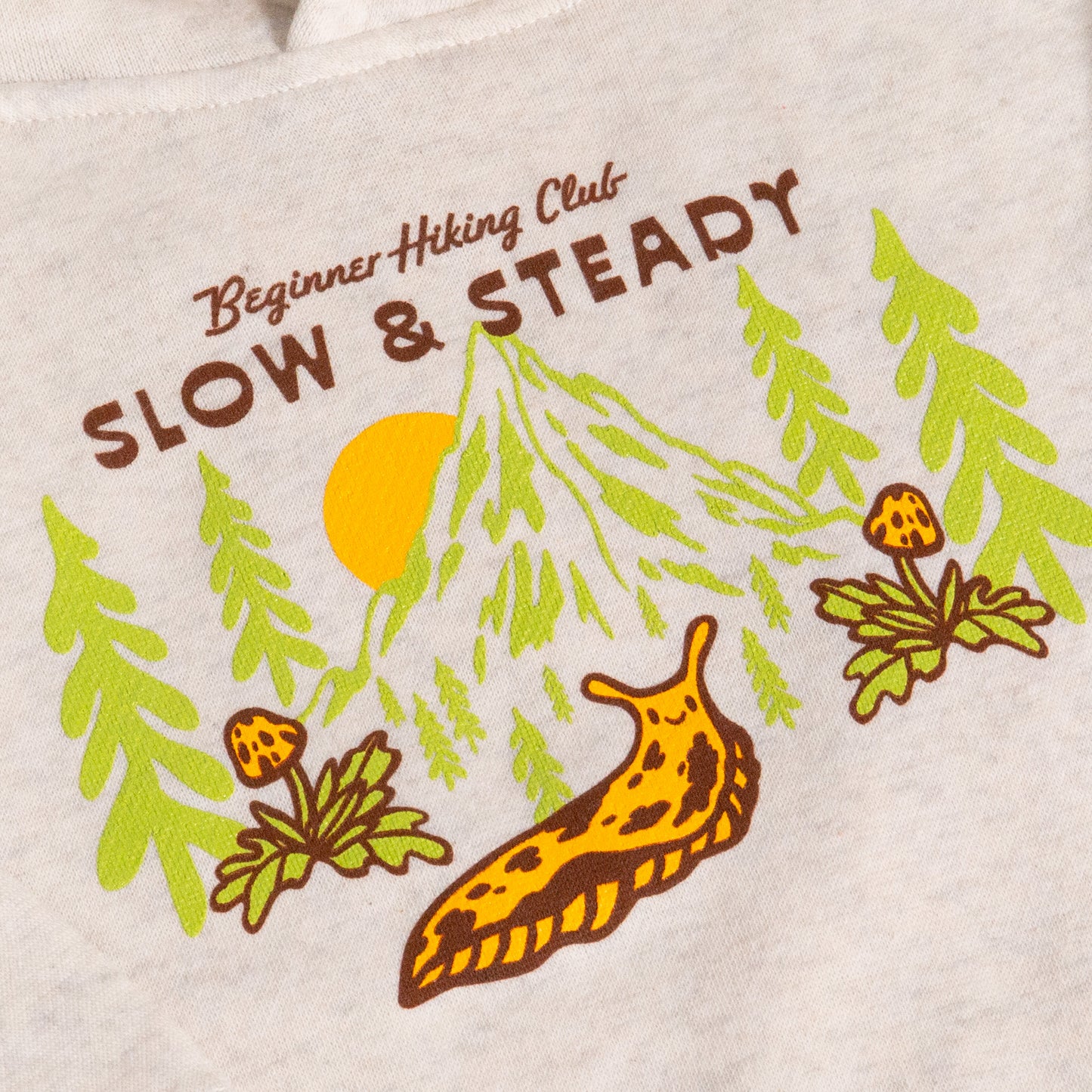 Slow & Steady Kids Hoodie (Natural)