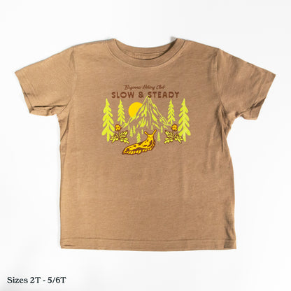 Slow & Steady Kids Tee (Brown)