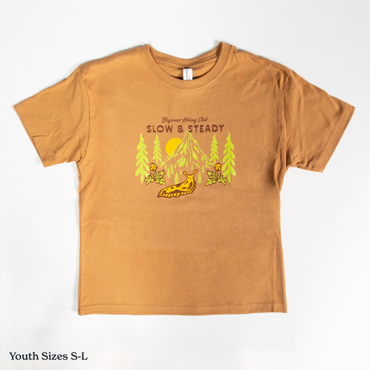 Slow & Steady Kids Tee (Brown)